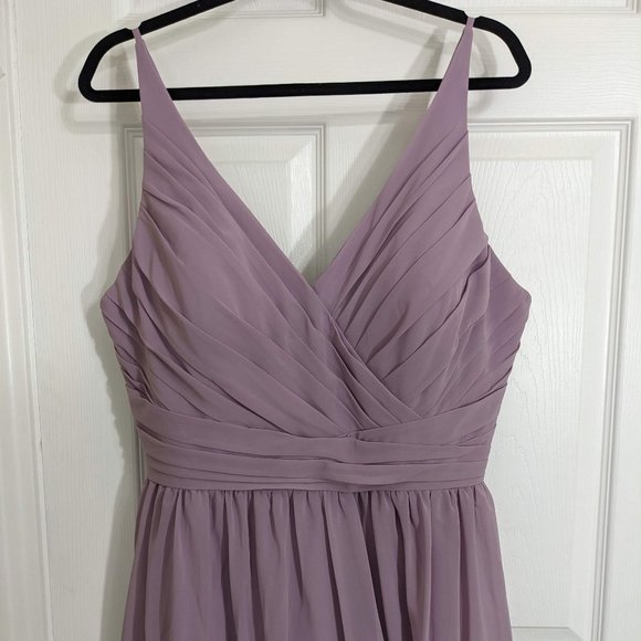 Christina Wu Collection Formal Thistle Sleeveless Prom Wedding Dress - size 18 - Picture 3 of 11